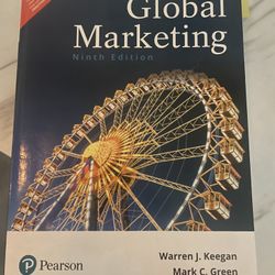Global Marketing 9th Edition by Warren Keegan (Author), Mark Green (Author)