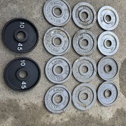 Olympic Weight Set 80 Lbs