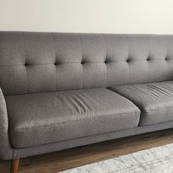 2 Grey IKEA couches Like New