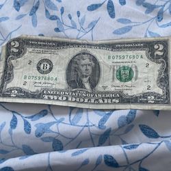 2 dollar bill 2017