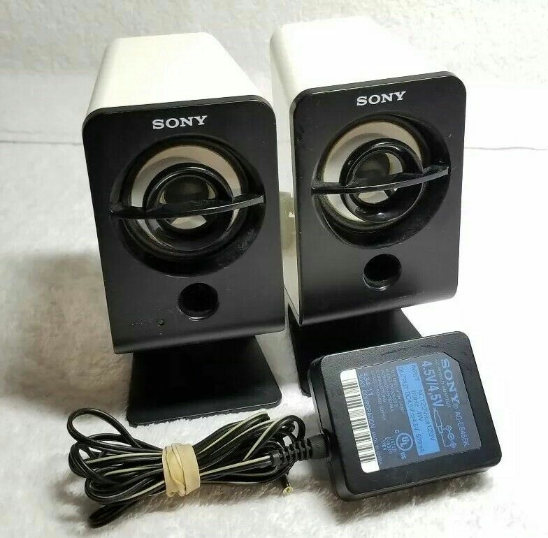 Sony SRS-A201 Active Speaker System With AC Adapter