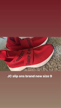 Juicy couture slip on shoes