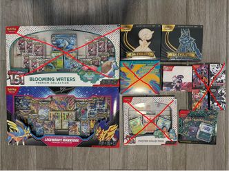 Variety of Pokemon TCG items