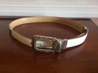 Reversible Western Women’s Leather/Metal Belt Size M/30