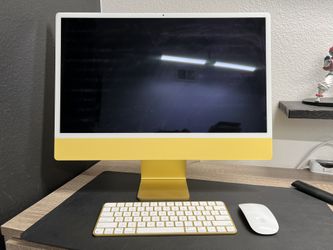 iMac 24-inch Yellow 