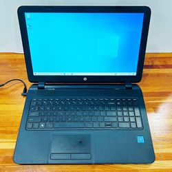 HP 15” NoteBook LAPTOP 4GB//128GB SSD Windows 10 Word//Excel Fully Functional