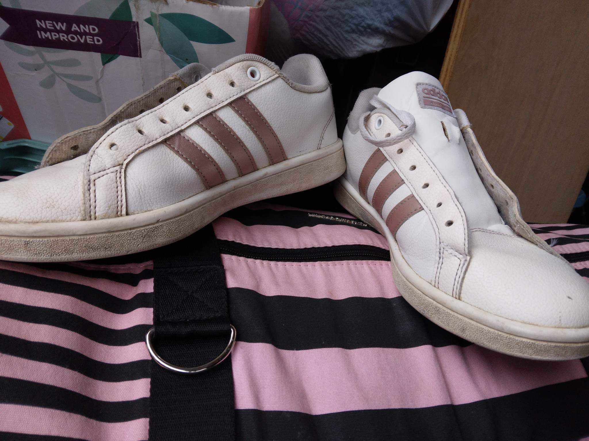 Rose Adidas Shoes for Sale New IN - OfferUp