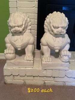Foo dogs (Guardian Lions)