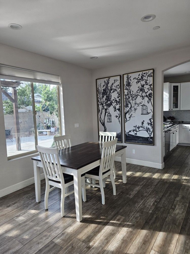 Dining Table With 4 Chairs