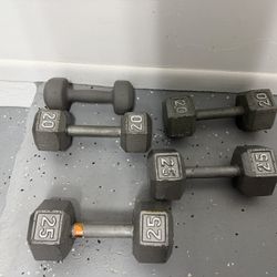 25 Pound Pair 20 Pound Pair Weight Weights