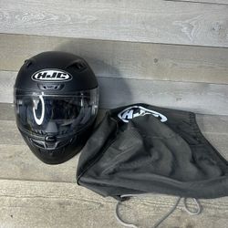 HJC i10 Motorcycle Helmet Adult 2XL DOT USA Black Matte Full Face