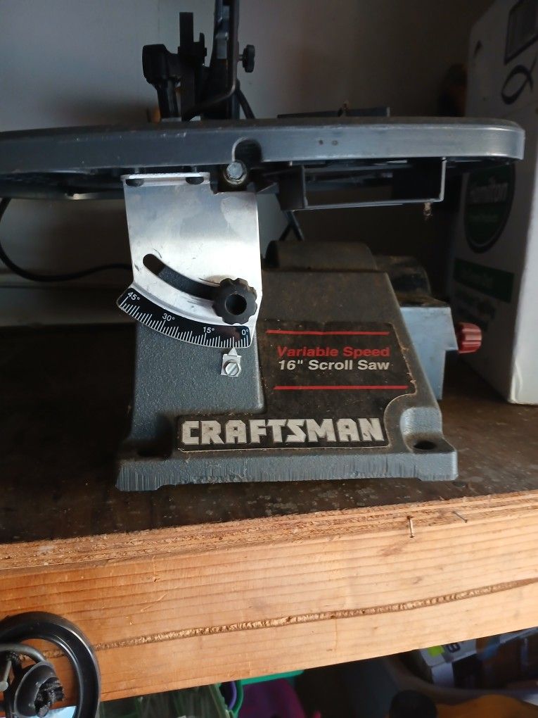 Craftsman 16' Scroll Saw