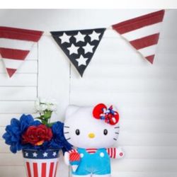 4th Of July Hello Kitty Stepper