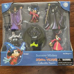 Sorcerer Mickey Vs Disney Villains Collectible Figures