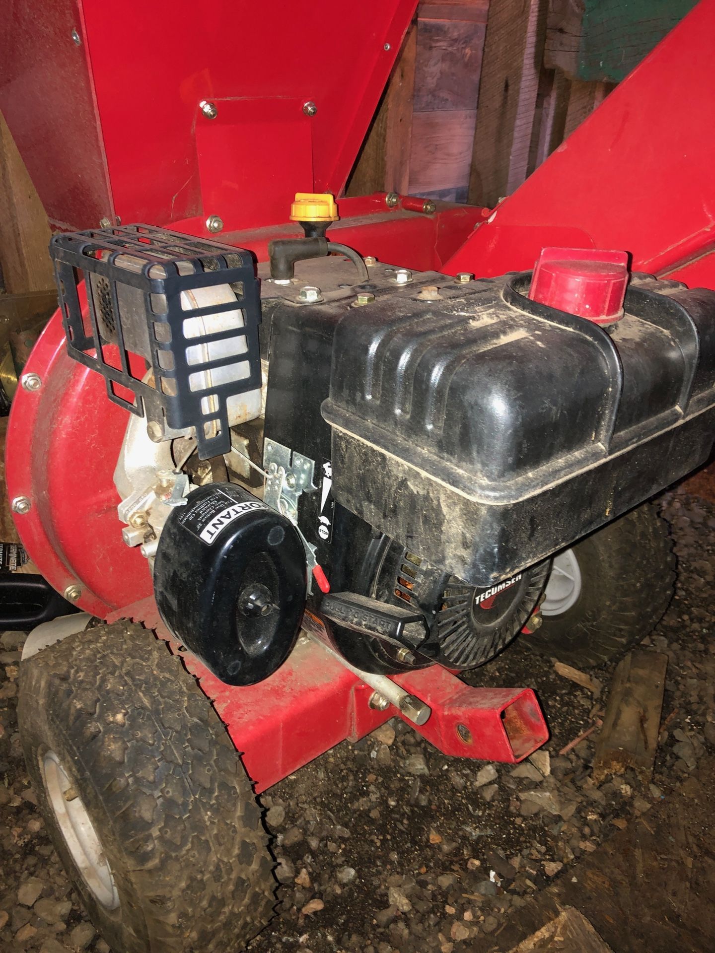 Troy built 3” Wood Chipper & Shreder