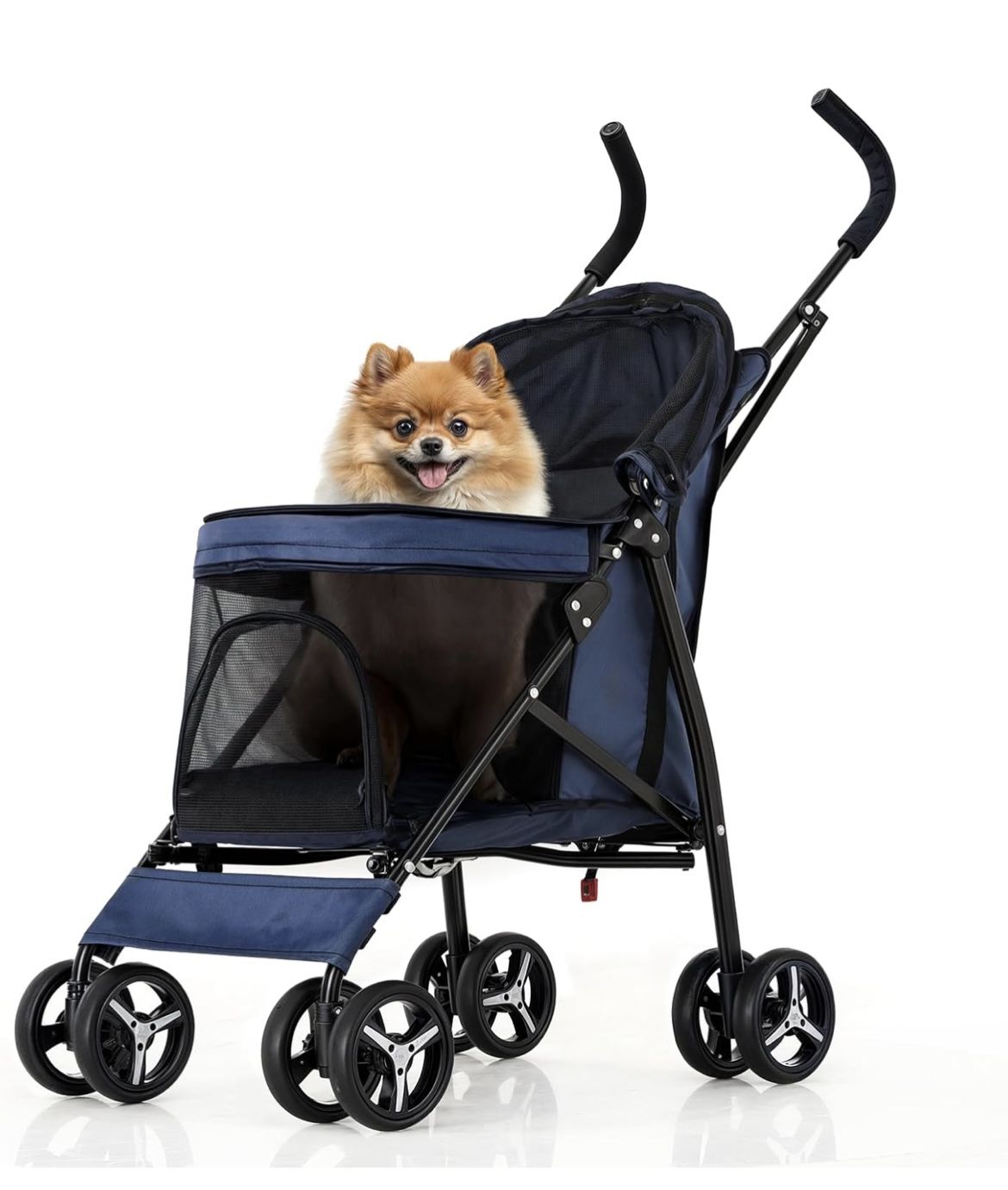 NEW-4 Wheels Pet Stroller