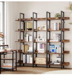 Shelving - 5 Tier Book Case Entertainment Center