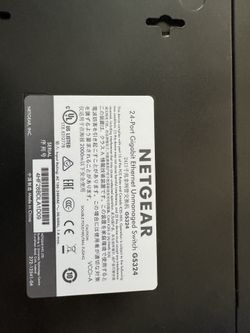 Netgear 24 Ports Gigabit Unmanaged Switch