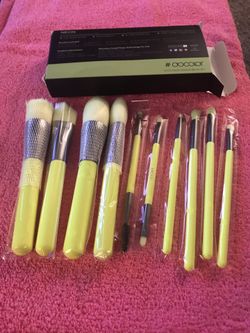 Neon color docolor brushes