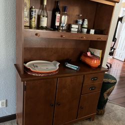 Dinning Room And Living Room Armoire And Bar