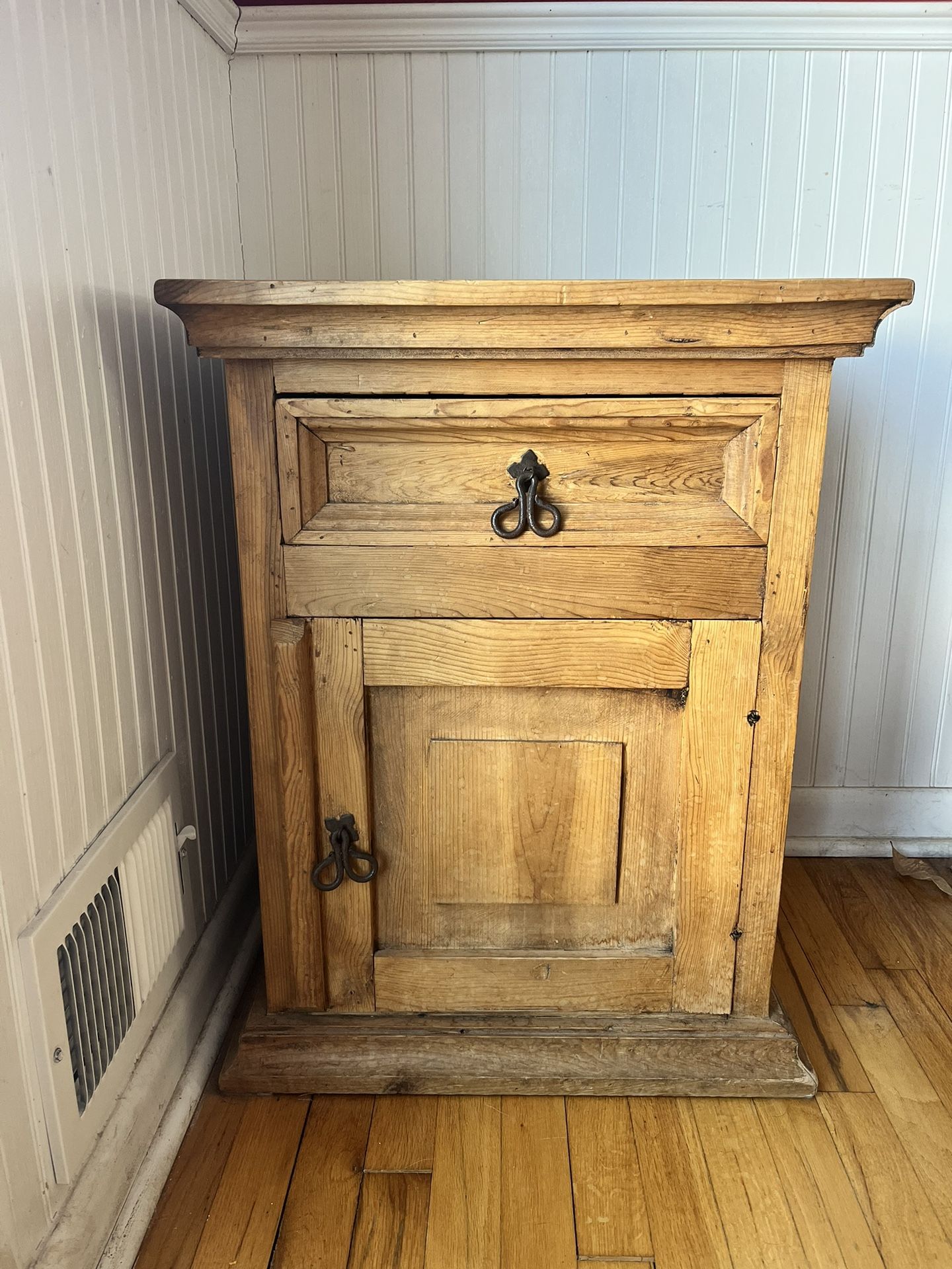 Wood End Table