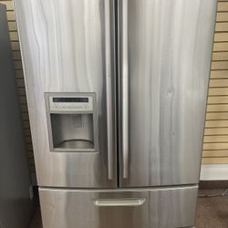 Lg Stainless Refrigerator 2 Drawer Freezer $700