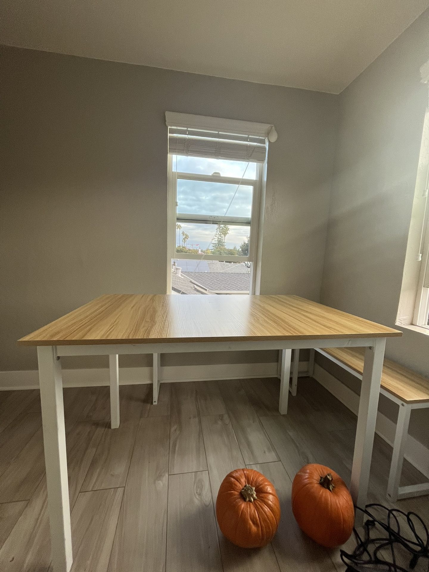 Dining Table And Benches