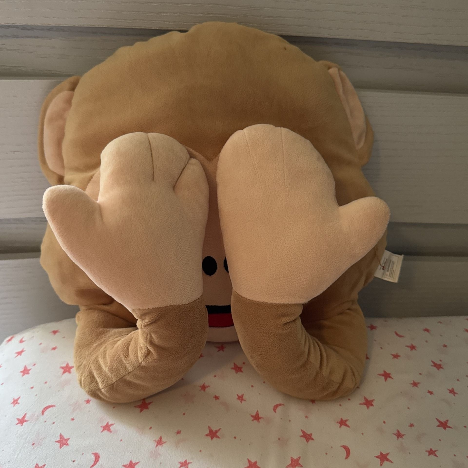 Monkey emoji plush ๐
