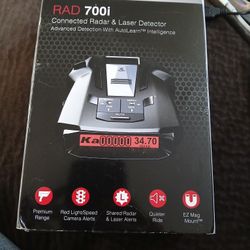 Connected Radar And Laser Detector 