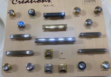 Alino Creations Swavroski Handle And Knob Set