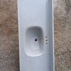 Granite Vanity Countertop Witb Integrated Sink