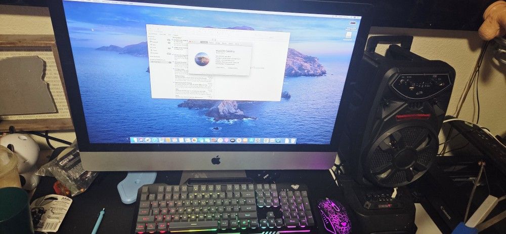 Apple imac computer all in one