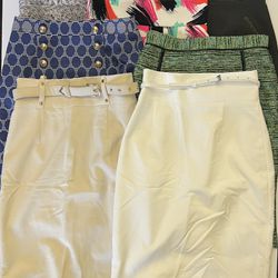 Antonio Melani Pencil Skirts, Size 0, Special 7 Pack Bundle!