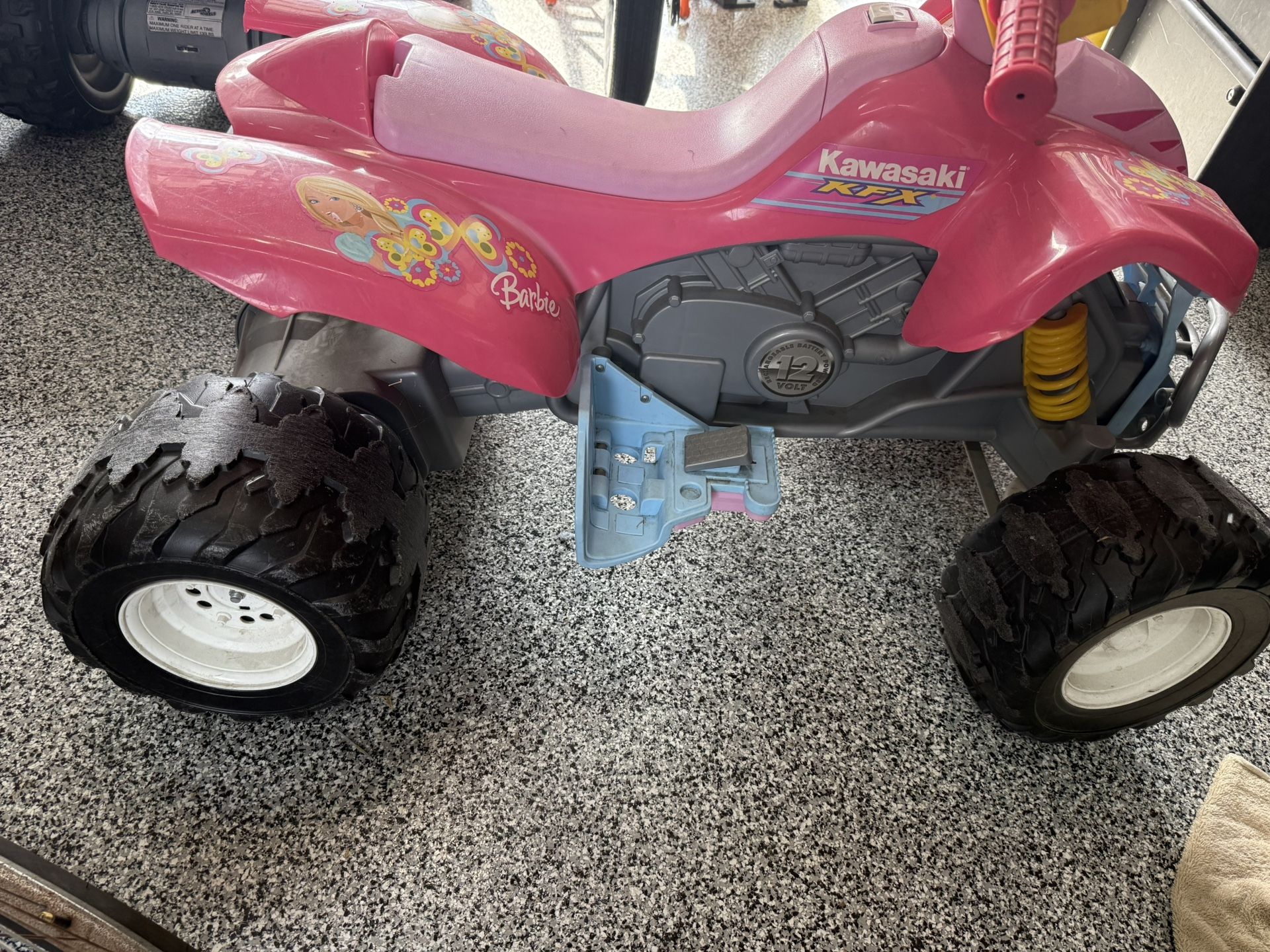 FREE Powerwheels Barbie Quad