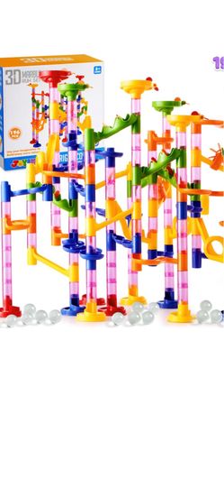 3 D Marble Run Set 196 Pieces