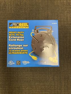 Alert ProReel Pro-Grade 8140TP Heavy-Duty Retractable Extension Cord Reel