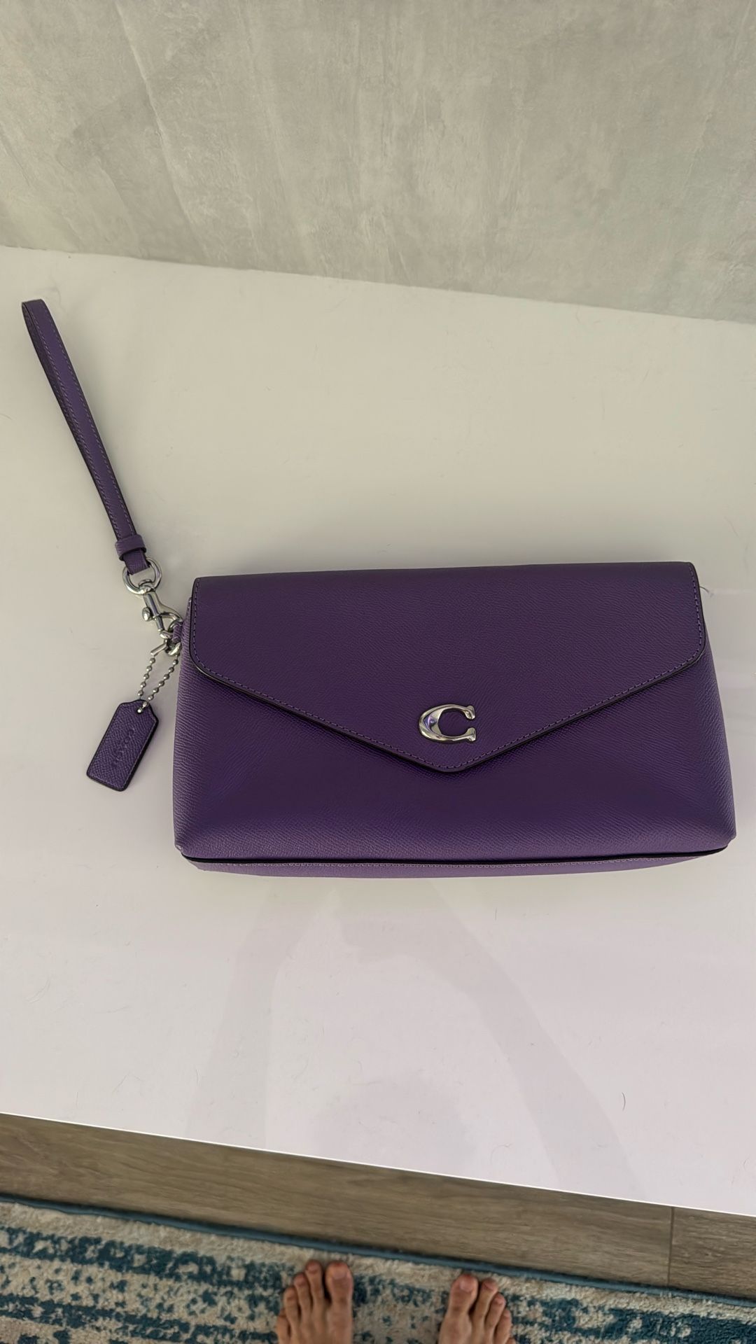 Purple Coach Bag Women