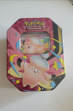 Pokemon Mega Clefable ex Tin