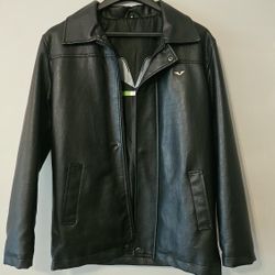Vintage Leather Biker Jacket Dimilano AC Custom
