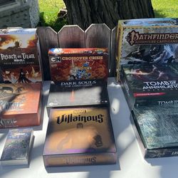 Board Game Bundle – Mage Knight, Marvel Villainous, Dark Souls & More – $200 OBO