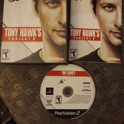 PS2 Tony Hawk's PROJECT 8 Video Game