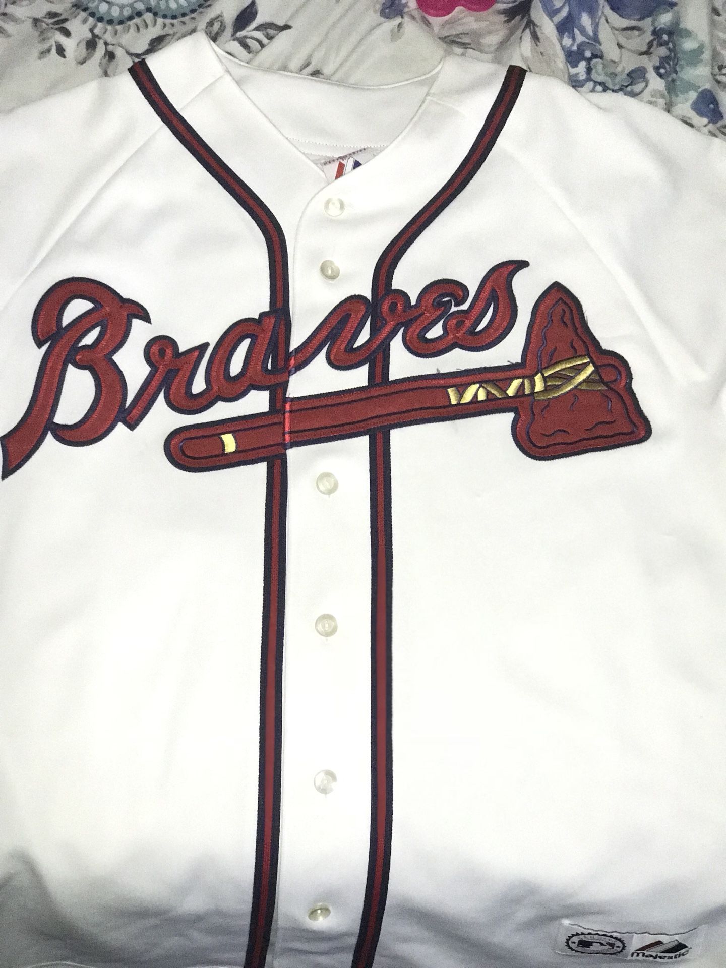 Majestic Atlanta Braves Jersey size XL