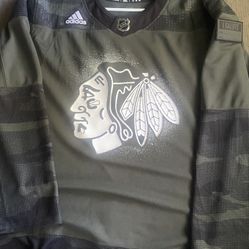 Chicago Blackhawks Military Hockey Jersey ADIDAS