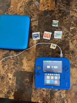 Nintendo 2ds with games