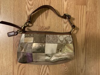 Coach patchwork purse