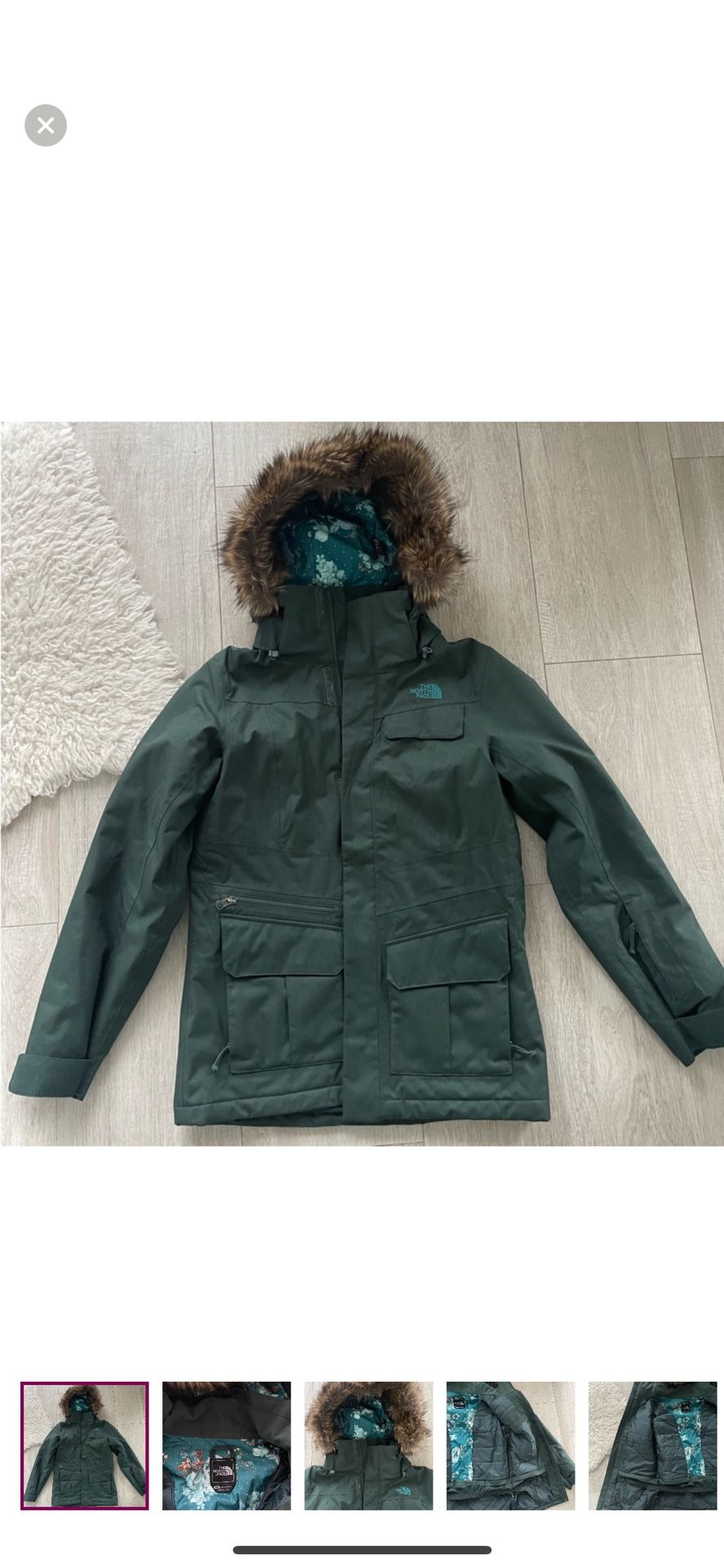 The North Face ski jacket