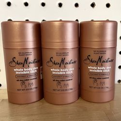 Brand New Shea Moisture Whole Body Deodorant - $4 Each