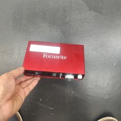Focusrite Interface For Music Mix