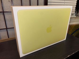 NEW Apple 2026 MacBook Neo 13-inch Laptop with A18 Pro chip, 8GB RAM, 256 GB SSD, Citrus