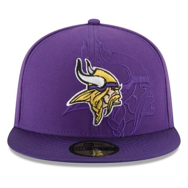 Minnesota Vikings Purple New Era NFL 2016 Sideline 59FIFTY Fitted Hat Cap